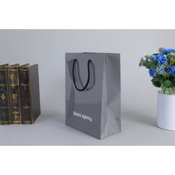 Matt Coated Paper Bag for Shopping Own Logo Design Paperbag